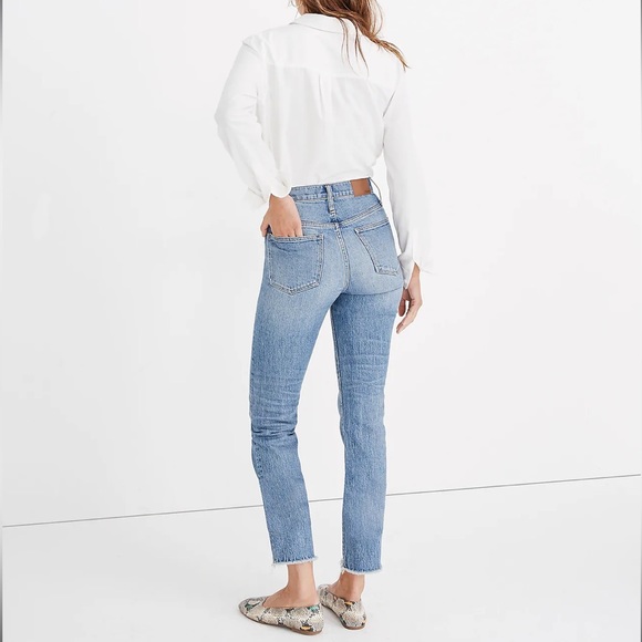 MADEWELL The Perfect Vintage Jean in Ainsworth Wash - Picture 4 of 5